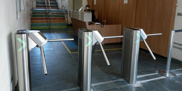 Digicon installs CatraxGo Uno turnstiles at A.C. Camargo Institute bringing more beauty and security to the environment