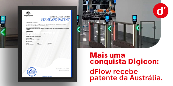 Austrália concede carta-patente de invenção para o dFlow