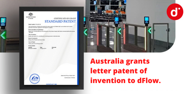 Australia grants letter patent of invention to dFlow