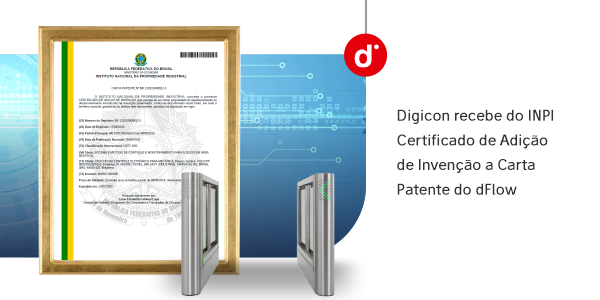 Digicon recebe do INPI Certificado de Adição de Invenção a Carta Patente do dFlow