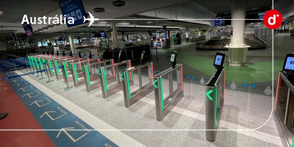 Aeroportos australianos recebem equipamentos Digicon para controle de fronteiras